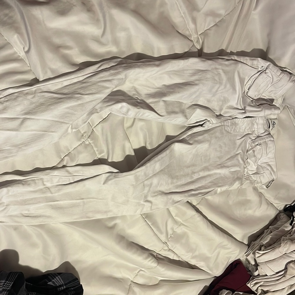 White jeans